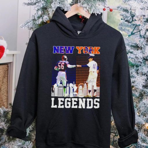 Lawrence Taylor and Tom Seaver New York Legends signatures hoodie, sweater, longsleeve, shirt v-neck, t-shirt