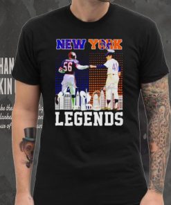 Lawrence Taylor and Tom Seaver New York Legends signatures shirt