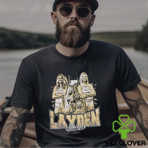 Layden Sister Purdue cartoon shirt