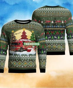 Laytonsville District Volunteer Fire Department Christmas Ugly Sweater For Men Women