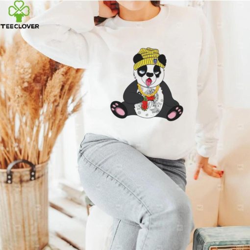 Lazy Spirit Panda Gangsta style shirt