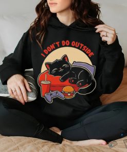 Lazy gamer cat I don’t do outside hoodie, sweater, longsleeve, shirt v-neck, t-shirt