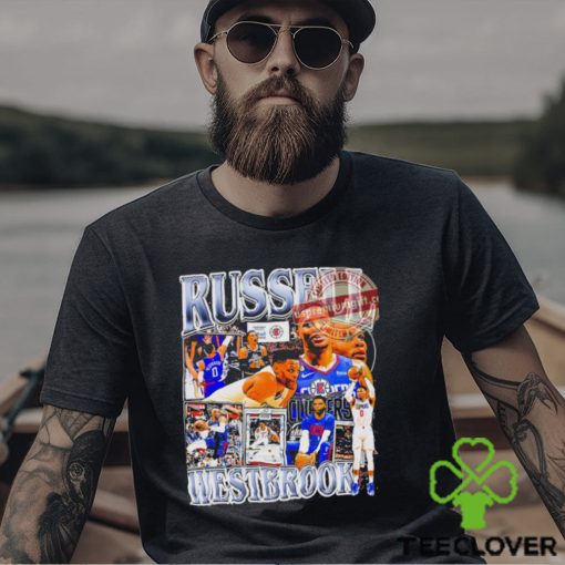 Los Angeles Clippers basketball number 0 Russell Westbrook player Vintage 2023 shirt