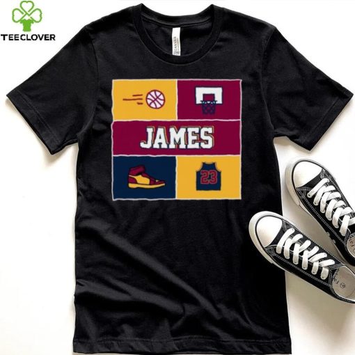 LeBron James 23   Cleveland Cavaliers T Shirt