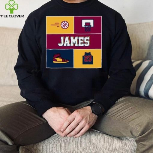 LeBron James 23   Cleveland Cavaliers T Shirt