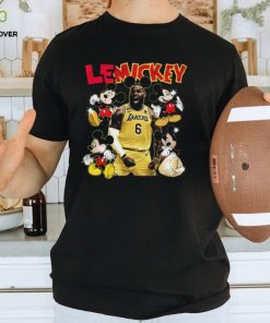 LeBron James LeMickey graphic shirt