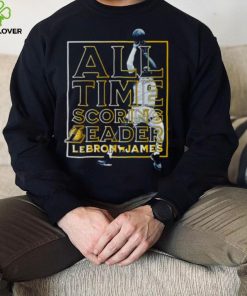 LeBron James Los Angeles Lakers NBA All Time Scoring Record shirt