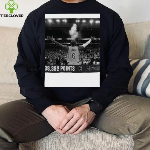 LeBron James Los Angeles Lakers NBA All Time Scoring Shirt