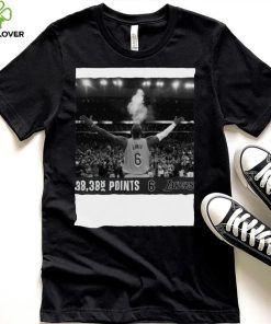 LeBron James Los Angeles Lakers NBA All Time Scoring Shirt