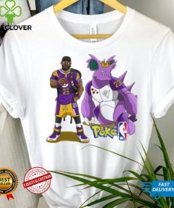 LeBron James Los Angeles Lakers Nidoking PokexBasketball hoodie, sweater, longsleeve, shirt v-neck, t-shirt