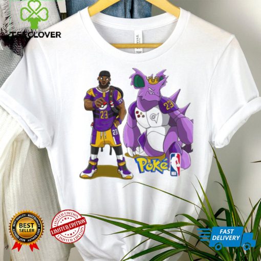 LeBron James Los Angeles Lakers Nidoking PokexBasketball hoodie, sweater, longsleeve, shirt v-neck, t-shirt