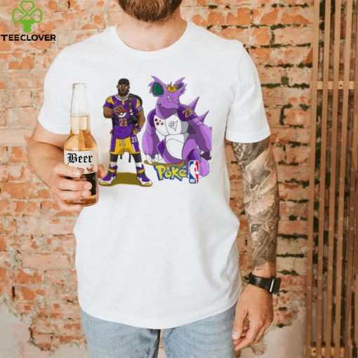 LeBron James Los Angeles Lakers Nidoking PokexBasketball hoodie, sweater, longsleeve, shirt v-neck, t-shirt