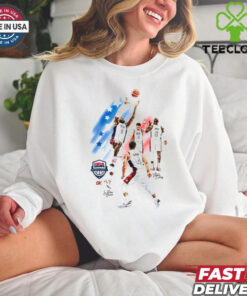 LeBron James and Stephen Curry Paris 2024 Team USA signatures 2 sides shirt 1 LeBron James and Stephen Curry Paris 2024 Team USA signatures 2 sides shirt