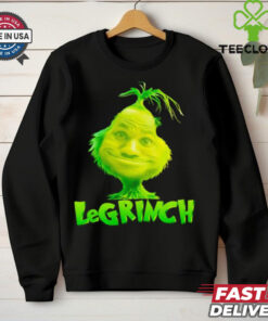 LeBron James How the LeGrinch Stole Christmas Shirt fun holiday design combining LeBron James and Grinch themes