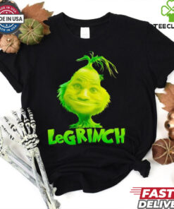 LeBron James How the LeGrinch Stole Christmas Shirt fun holiday design combining LeBron James and Grinch themes