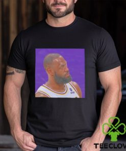 LeBron James wearing Wendell Carter Jr. glasses funny shirt