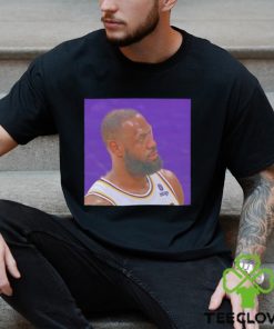 LeBron James wearing Wendell Carter Jr. glasses funny shirt