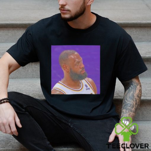 LeBron James wearing Wendell Carter Jr. glasses funny shirt