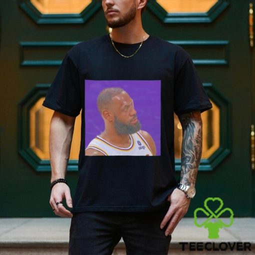 LeBron James wearing Wendell Carter Jr. glasses funny shirt
