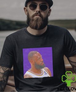 LeBron James wearing Wendell Carter Jr. glasses funny shirt