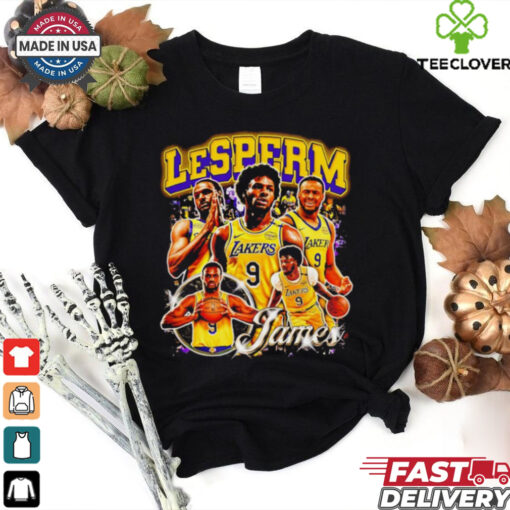 LeSperm Bronny James LA Lakers shirt