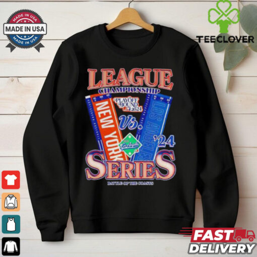 League Championship New York Mets vs Los Angeles Dodger 2024 ticket Battle of the Coasts shirt