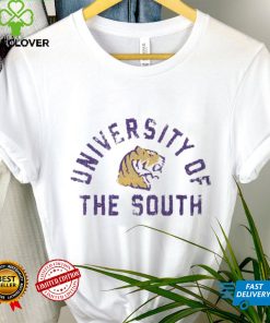 League Collegiate Wear Heather Gray University of the South Tigers Victory Falls Tri Blend T Shirt