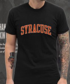 League Legacy Syracuse Orange Blue Intramural Midi T Shirt