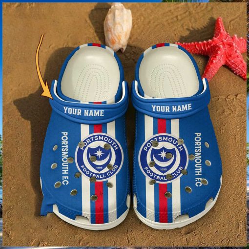 League One EFL Portsmouth F.C Crocs