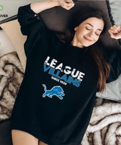 League Villains Since 1930 Detroit Lions Long Sleeve T Shirt