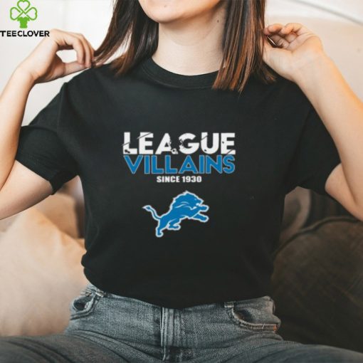 League Villains Since 1930 Detroit Lions Long Sleeve T Shirt