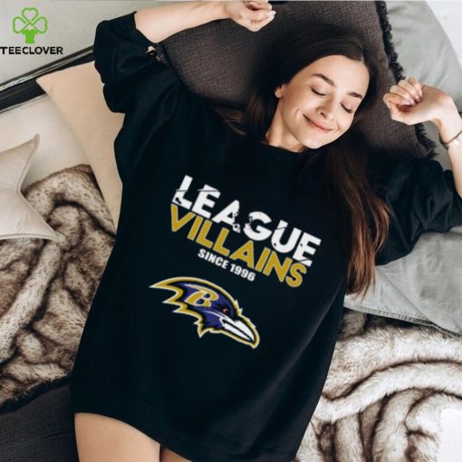 League Villains Since 1996 Baltimore Ravens NFL Long Sleeve T Shirt