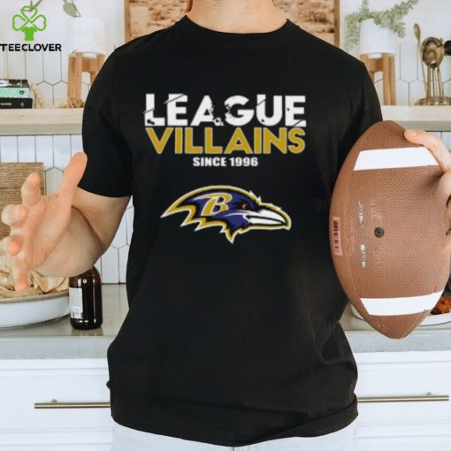 League Villains Since 1996 Baltimore Ravens NFL Long Sleeve T Shirt