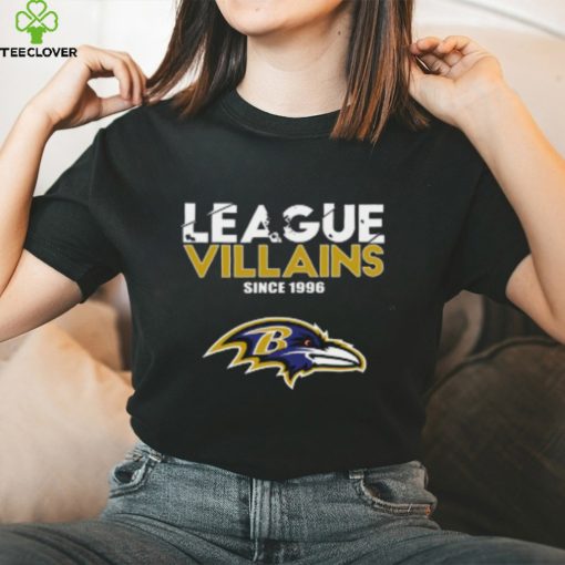 League Villains Since 1996 Baltimore Ravens NFL Long Sleeve T Shirt