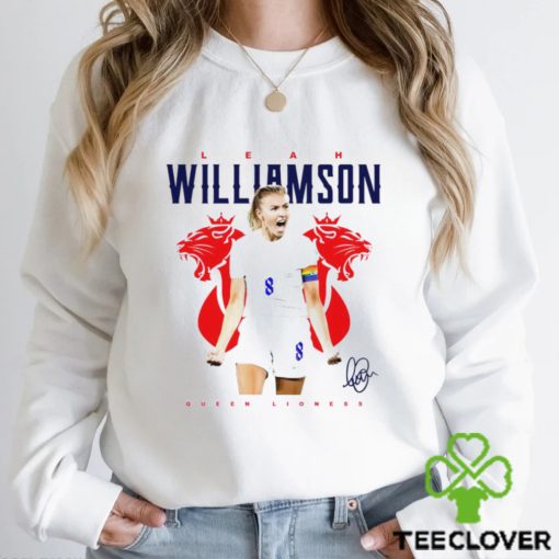 Leah Williamson England Women’s Football Queen Lioness signature shirt