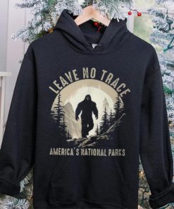 Leave No Trace America National Parks Sasquatch T Shirt