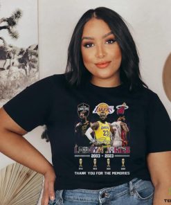 Lebron James 2003 – 2023 Thank You For The Memories T Shirt