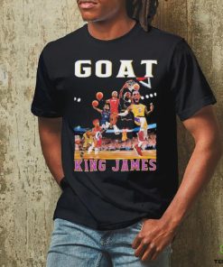 Lebron James Goat King James all season history shirt