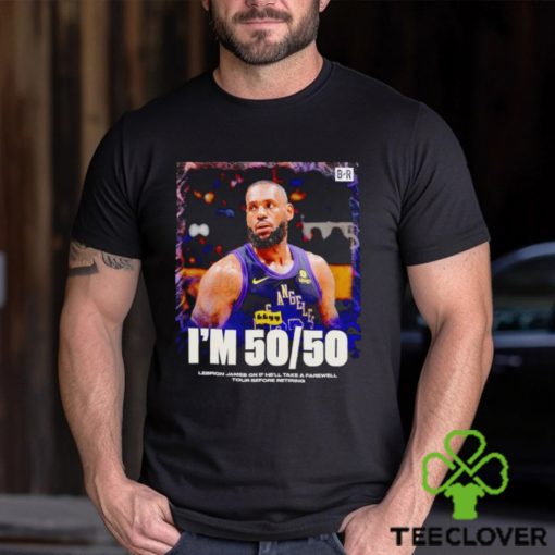 Lebron James I’m 50 50 poster hoodie, sweater, longsleeve, shirt v-neck, t-shirt