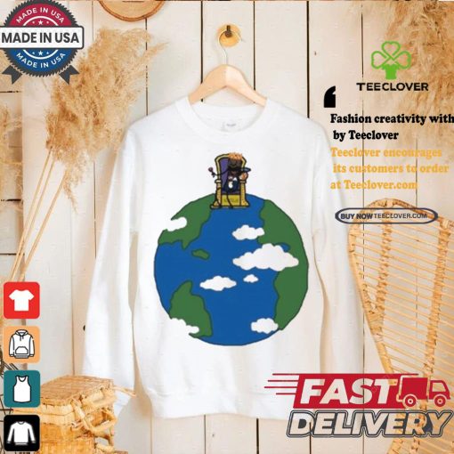 Lebron James King Of The World T shirts