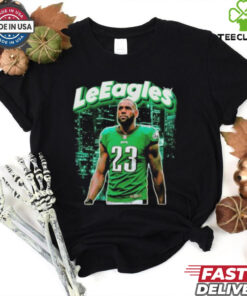 Lebron James LeEagles Philadelphia Eagles Philly NFL T shirts