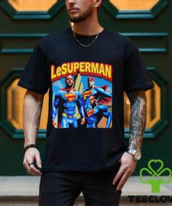 Lebron James LeSuperman T Shirts