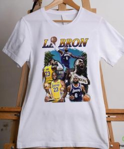 Lebron James Los Angeles Lakers basketball graphic shirt