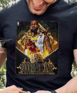 Lebron James Scoring King NBA All Time Leading Scorer Shirt
