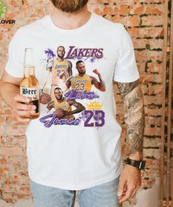 Lebron James T shirt, 23 Lakers Shirt, Los Angeles Lakers Shirt, NBA Team Lakers T Shirt