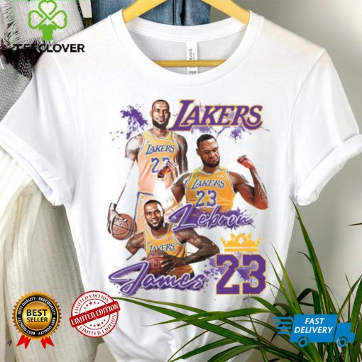 Lebron James T hoodie, sweater, longsleeve, shirt v-neck, t-shirt, 23 Lakers Shirt, Los Angeles Lakers Shirt, NBA Team Lakers T Shirt