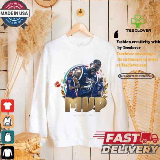 Lebron James USA Men’s Basketball MVP Of The Olympics Paris 2024 T shirts