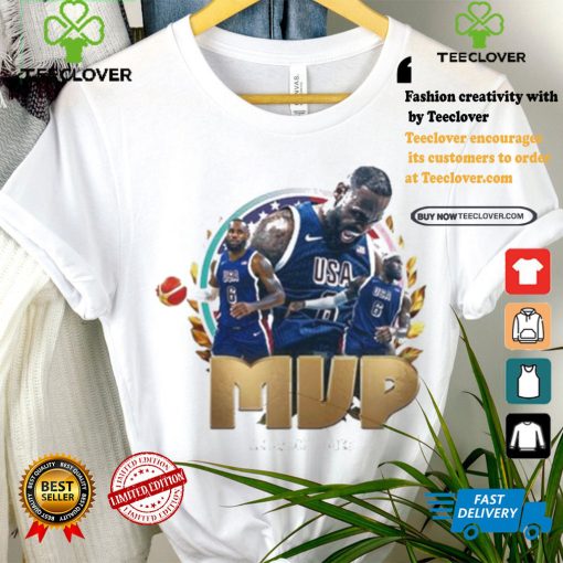 Lebron James USA Men’s Basketball MVP Of The Olympics Paris 2024 T shirts