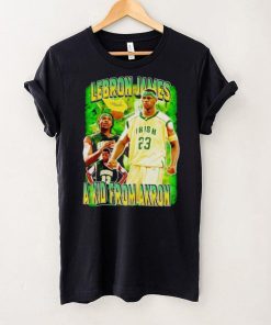 Lebron James a kid from Akron vintage hoodie, sweater, longsleeve, shirt v-neck, t-shirt