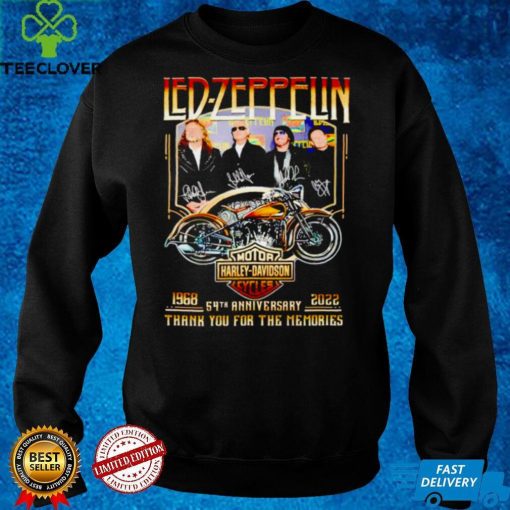 Led Zeppelin 54th ANniversary Harley Davidson hoodie, sweater, longsleeve, shirt v-neck, t-shirt